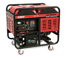 Máy Phát Điện Chạy Dầu 12Kw Koop KDF16000XE
