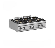 Bếp âu 6 họng dùng gas - đặt bàn MFB711TXL 