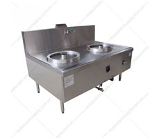 Bếp hấp Dimsum 2 họng dùng gas FGSD02