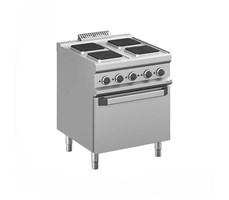 Bếp điện 4 họng vuông có lò nướng MPQ77FE
