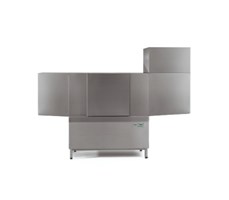 Máy rửa chén công nghiệp băng tải với khoang rửa sơ và sấy khô Wintwehalter C50 SM-M