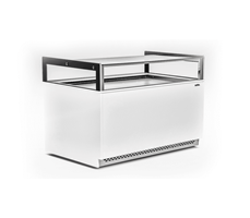 Tủ trưng  bày bánh Teos kính phẳng