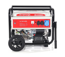 Máy Phát Điện Chạy Xăng 5Kw INTERSKOL EB-6500E