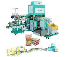 Dây chuyền đóng gói gạo túi dệt PP 5-25kg - ZDB-900-Q8