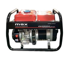 Máy Phát Điện Chạy Xăng 3Kw Max EG3500H Đỏ