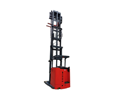 Xe nâng điện 3 chiều, cột nâng 3 tầng Kusami 