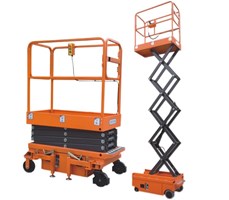 Bàn nâng 300kg, nâng cao 3m - 4.8m Kusami