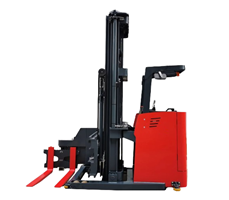 Xe nâng điện 3 chiều 1 tấn, 1.5 tấn nâng 10M Kusami