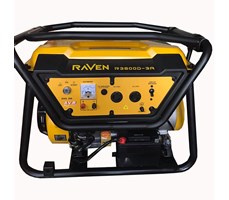 Máy Phát Điện Chạy Xăng 3kw Raven R3800D-3A Đề