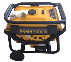 Máy Phát Điện Chạy Xăng 5Kw Raven R6800D-3A Đề