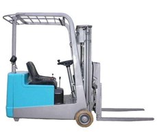 Xe nâng điện mini 3 bánh cân bằng trọng lượng 500kg Kusami KSM-15EM