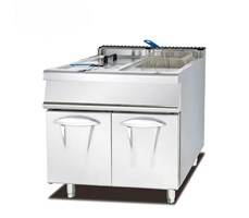 Nồi chiên nhúng 2 ngăn có chân tủ Jieguan- GF-985 (GF-785)