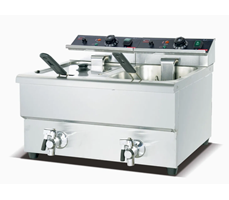 Bếp chiên nhúng 2 ngăn Jieguan DF-12L-2