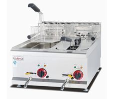 Bếp chiên nhúng 2 ngăn để bàn Jieguan DF-685