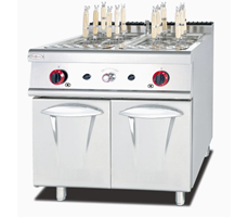 Bếp nấu mì 12 giỏ có chân tủ Jieguan GH-988