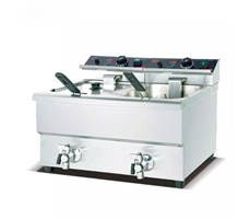 Bếp chiên nhúng điện 2 ngăn Kolner DF-12L-2