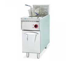 Bếp chiên nhúng điện 1 ngăn 2 rổ chiên Kolner DF-26