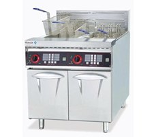 Bếp chiên nhúng điện 2 ngăn 28L có hẹn giờ Kolner DF-26-2A