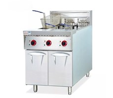 Bếp chiên nhúng điện 3 ngăn Kolner DF-26-3