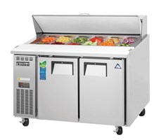 Bàn mát salad 2 ngăn Everestref EPR2-24