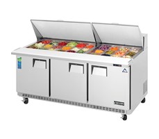 Bàn mát salad 3 ngăn Everestref EPBR3