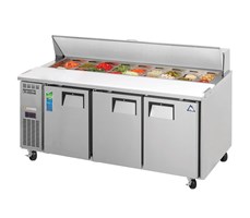 Bàn mát salad 3 ngăn Everestref EPR3