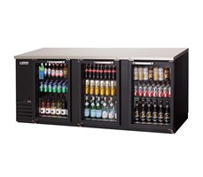 Tủ giữ lạnh quầy bar 3 cánh kính Everestref EBB90G