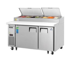 Bàn mát salad 2 ngăn Everestref EPPSR2