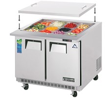 Bàn mát salad 2 ngăn Everestref EOTPS2