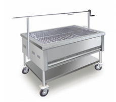 Lò quay cừu bằng than Berjaya LR-47