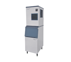 Máy làm đá 180kg/ngày LASSELE LMI-500A thùng đá LB-300S 118L