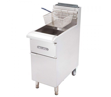 Bếp chiên nhúng đôi dùng gas Berjaya GDFE1BFS-17