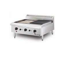 Bếp nướng than nhân tạo 3 họng đốt Berjaya CRB3B-17