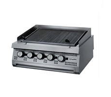 Bếp nướng nhân tạo đôi dùng gas Ozti ODG 8070 E