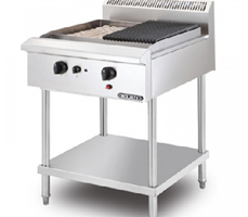 Nướng than nhân tạo, 2 bếp, có chân đứng Berjaya CRB2BFS-17