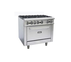 Bếp âu 6 họng có lò nướng dùng gas EAGLE GR6BO