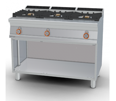 Bếp âu 3 đầu đốt dùng gas LOTUS PC3-712G