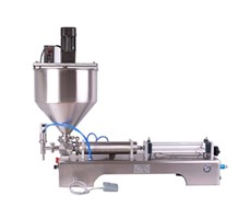 Máy chiết rót bơm piston 1 vòi (bồn đứng, có cánh khuấy) Kolner 