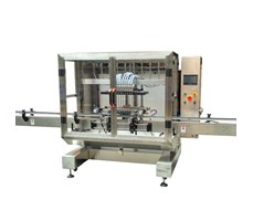 Dây chuyền chiết rót đóng nắp tự động (tự chảy, 10 đầu chiết) Kolner 