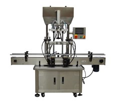 Máy chiết rót dạng lỏng tự động 2 đầu chiết (tự chảy) Kolner