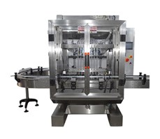 Máy chiết rót dạng lỏng tự động 4 đầu chiết (tự chảy) Kolner 