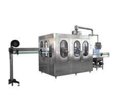 Máy chiết rót nước đóng chai PET tự động 3 trong 1 Kolner KN-8-8-3