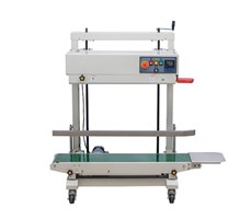 Máy hàn miệng bao bì PE liên tục Kolner KN-1100V (vỏ thép, dạng đứng)