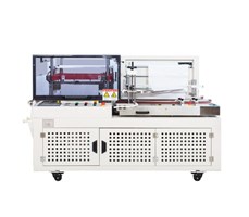 Máy cắt hàn kin bao bì PE hình chữ L tự động Kolner KN-6560PEG