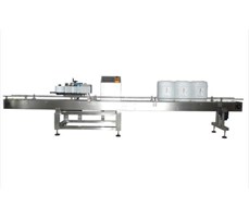 Máy dán nhãn mặt cạnh cho can, thùng cỡ lớn Kolner 