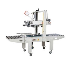 Máy dán băng dính thùng carton FXA-6050 (in date, mã số)