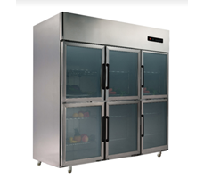 Tủ mát 6 cánh kính Saige VWR185G-6