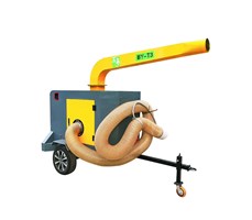 Máy hút rác lá cây dạng xe kéo BY-T3
