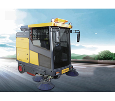 Xe quét hút rác kết hơp rửa áp lực cao SHUNREN SR/LH-A1