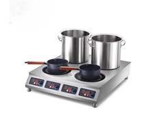 Bếp từ công nghiệp 4 vùng nấu (đặt bàn) INDUCOOK ID-BD4M5000W